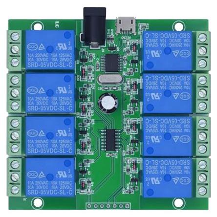 Komunikační a bezdrátový vývojový nástroj pro USB Relay Control Card USBM-RELAY08 Seeit, klasifikace: Modul USBM-RELAY08