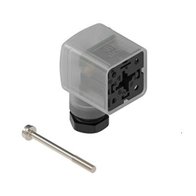 Hirschmann Konektor pro solenoidy podle normy DIN 43650, řada: GDM, formát pólů: 3P, Centrální šroub Vnitřní velikost