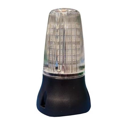 RS PRO LED maják Statické, Blikající světlo barva Čirá 24V dc IP65 LED Pevný CE, RoHS 90 dB @ 1m