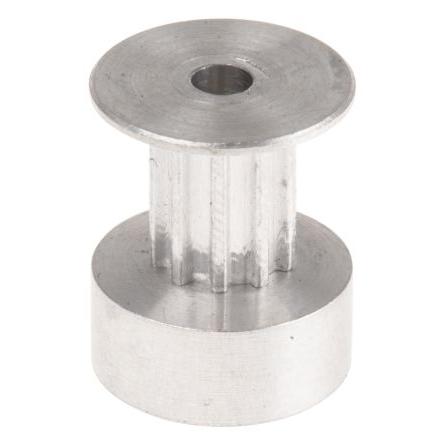 RS PRO Řemenice rozvodového řemenu, Hliník 10 zubů 6 mm rozteč 2.5 mm, vývrt: 3mm