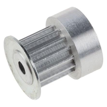 RS PRO Řemenice rozvodového řemenu, Hliník 15 zubů 6 mm rozteč 2.5 mm, vývrt: 3mm