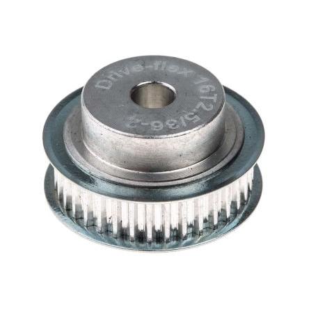 RS PRO Řemenice rozvodového řemenu, Hliník 36 zubů 6 mm rozteč 2.5 mm, vývrt: 6mm