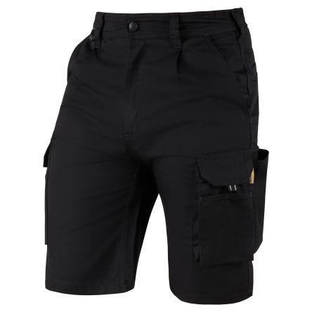 Orn 2000R Černá 35 % bavlna, 55 % polyester Krátké pracovní kalhoty 40 in