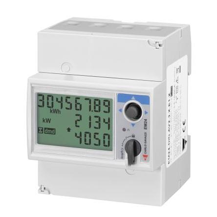 Elektroměr, řada: EM24DINAV LCD 3fázový Elektroměr Carlo Gavazzi