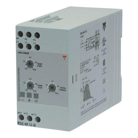 Carlo Gavazzi Spouštěč motoru, rozsah: RSE 1.5 kW 3A 400V ac 3fázový IP20