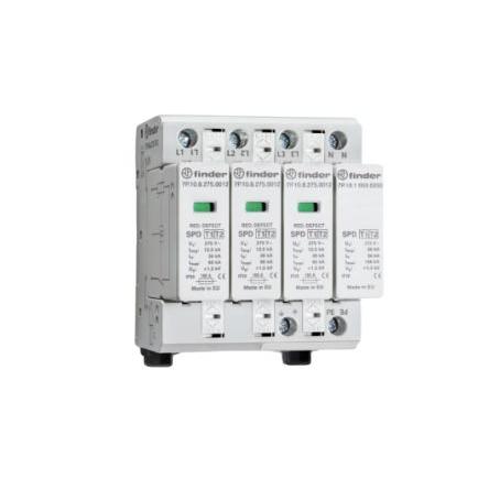 Finder Přepěťová ochrana, rozsah: 7P 3fázová 60 kA 1.5 kV Lišta DIN, rozsah: 7P