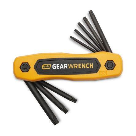 Šestihranný klíč, počet kusů: 8 T9, T10, T15, T20, T25, T27, T30, T40 Šestihranný nástrčný klíč GearWrench