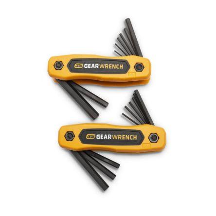 Šestihranný klíč, počet kusů: 17 Šestihranný nástrčný klíč GearWrench