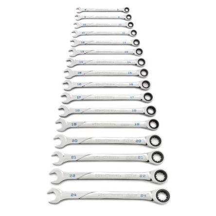 Sada klíčů, počet kusů: 16 Standardní typ buzení 6boký nástrčkový klíč GearWrench