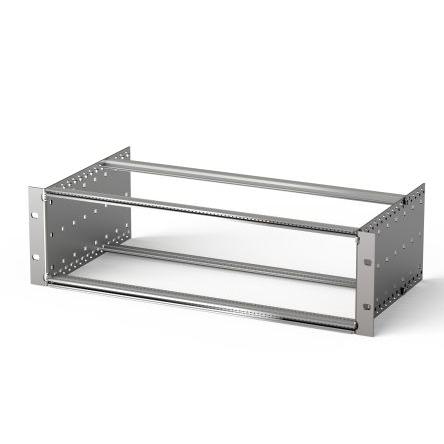 nVent SCHROFF Subrack, řada: EuropacPRO 3 U x 84 HP x 175 mm, Hliník