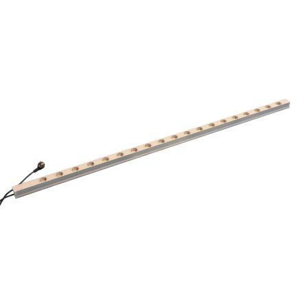 Zásuvkový proužek nVent SCHROFF, Hliník, Polyamid Zásuvkový proužek, délka: 1.753 m 44mm