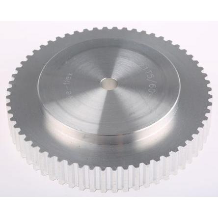 RS PRO Řemenice rozvodového řemenu, Hliník 60 zubů 10 mm rozteč 5 mm, vývrt: 8mm