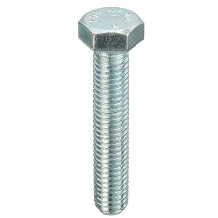 RS PRO Stavěcí šroub se šestihrannou hlavou, Lesklý zinek, Ocel, M14 mm, délka: 45 mm
