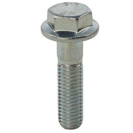 RS PRO Šroub s ozubeným límcem, Lesklý zinek, Ocel, M6, délka: 30 mm