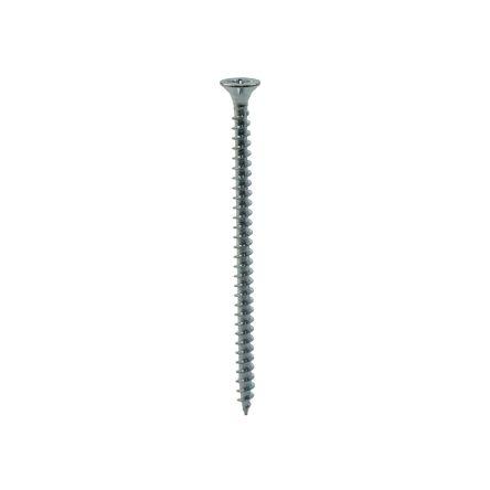 RS PRO Vrut Pozidriv, Leskle pozinkovaný, Ocel Zapuštěná hlavice, 3,5 mm