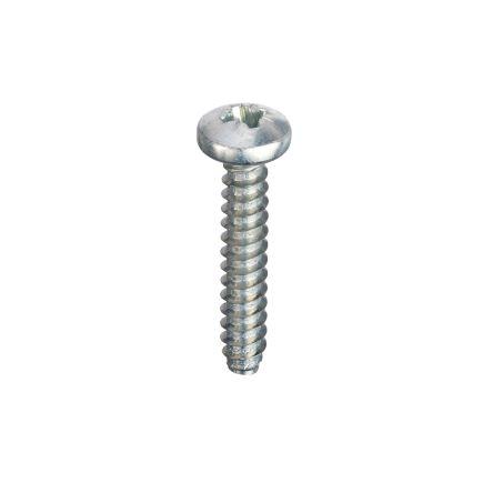 RS PRO Samořezný šroub, Lesklý zinek, Ocel hlavice Kónická, délka: 6.5 mm