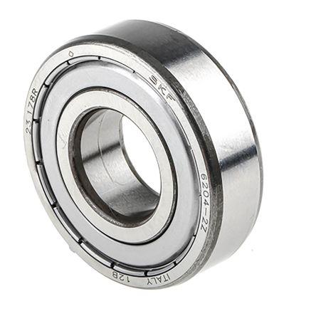 Kuličkové ložisko 6204-2Z SKF 20 mm (vnitřní prům.) 47 mm OD