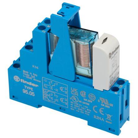 Finder Elektromechanické relé rozhraní 12V SPDT Lišta DIN 48