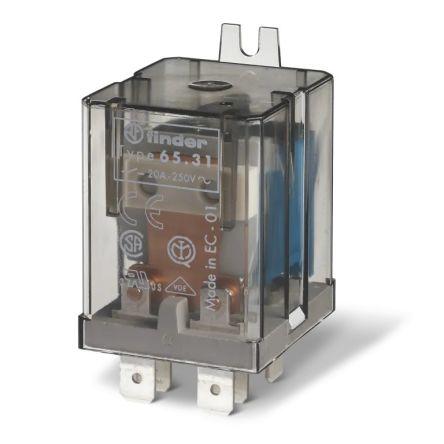 Finder Výkonové relé 1 NO/1 NC Montáž na přírubu 40A 24V 65