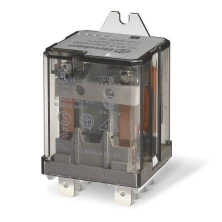 Finder Výkonové relé DPDT Montáž na přírubu 50A 110V 66