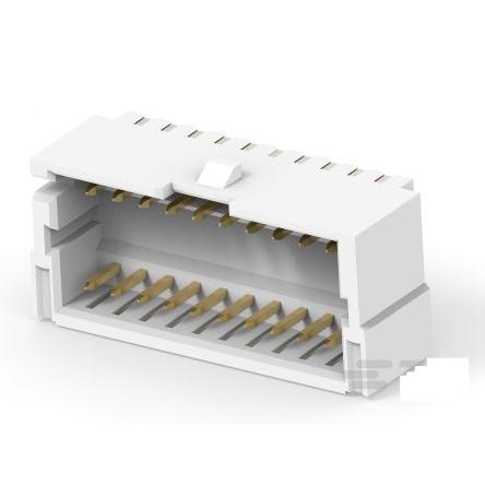 TE Connectivity Zástrčka pouzdra, řada: 5-2394521, rozteč: 1.5 mm, počet kontaktů: 20, počet řad: 2, orientace těla: