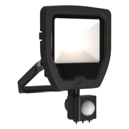 Širokoúhlé svítidlo ACAE20/1/CW/B/PIR, řada: Calinor EVO Floodlight Černá, barevná teplota: 4000k, IP65 Včetně PIR