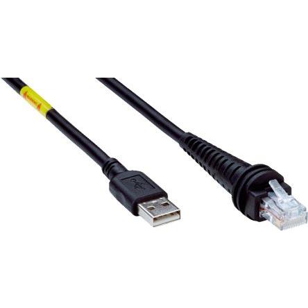 SICK Kabel USB Vnější, řada: 60525, A: USB typu A, 3 m Vnější, Černá, B: RJ45