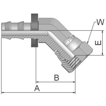 Hydraulická armatura Vnitřní 36C82-15-8B Parker 0.5 in