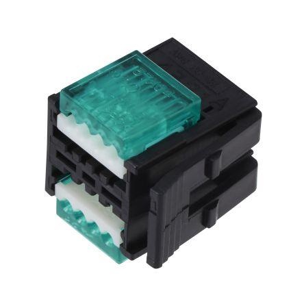 3M Zástrčka svorkovnice, řada: 371, Kabel Černá, počet cest: 4 3A, 20AWG, 26 AWG, 32V IDC