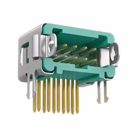 Patice PCB, řada: G125, orientace těla: Horizontální, rozteč: 1.25 mm, počet kontaktů: 10, počet řad: 2, Montáž na