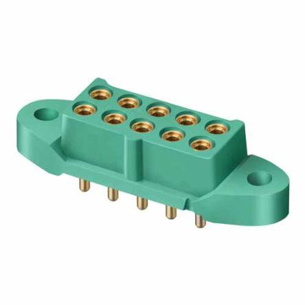 Patice PCB, řada: M300, orientace těla: Svislé, rozteč: 3 mm, počet kontaktů: 10, počet řad: 2, Montáž na plošný spoj
