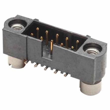 Patice PCB, řada: M80, orientace těla: Svislé, rozteč: 2 mm, počet kontaktů: 14, počet řad: 2, Povrch Konektory SMT