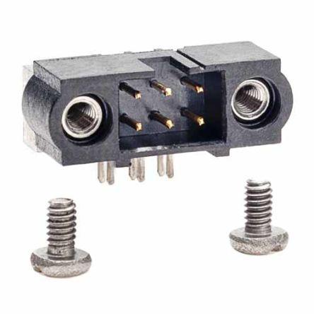 Patice PCB, řada: M80, orientace těla: Horizontální, rozteč: 2 mm, počet kontaktů: 6, počet řad: 2, Montáž na plošný