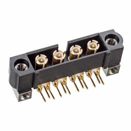 Patice PCB, řada: M80, orientace těla: Horizontální, rozteč: 4 mm, počet kontaktů: 4, počet řad: 1, Montáž na plošný
