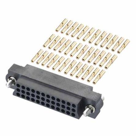 Patice PCB, řada: M83, orientace těla: Rovný, rozteč: 2 mm, počet kontaktů: 54, počet řad: 3, Kabel Krimpovací konektor