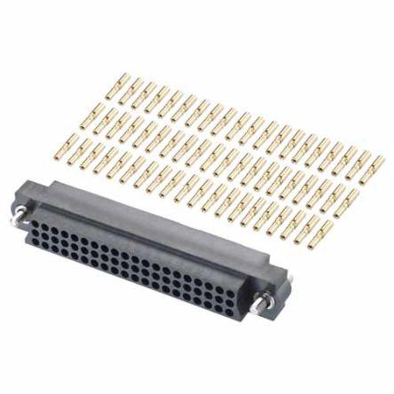 Patice PCB, řada: M83, orientace těla: Rovný, rozteč: 2 mm, počet kontaktů: 60, počet řad: 3, Kabel Krimpovací konektor