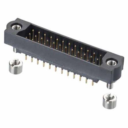 Patice PCB, řada: M83, orientace těla: Svislé, rozteč: 2 mm, počet kontaktů: 27, počet řad: 3, Montáž na plošný spoj