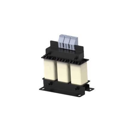 Silnoproudý filtr, řada: Corcom RPQ, 480V ac, 50Hz, 60 Hz, Montáž na rám 8.34 mH, Svorkovnice, 3.53 A, počet fází: 3, TE