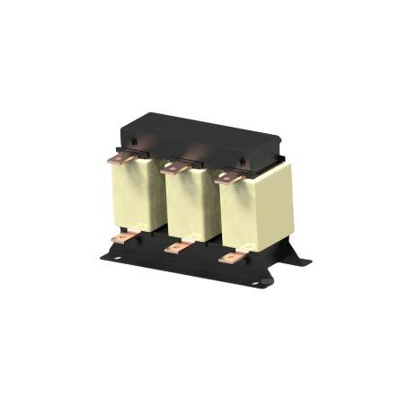 Silnoproudý filtr, řada: Corcom RPQ, 480V ac, 50Hz, 60 Hz, Montáž na rám, Přípojnice, 130 A, počet fází: 3, TE