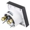 Analogový panelový ampérmetr PD72MIS40A2/1-001 80 A, výška výřezu: 72 mm St., šířka výřezu: 72 mm Pohyblivé železné