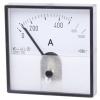 Analogový panelový ampérmetr PD72MIS5A2/2-001 0/500/1000A 100 A, výška výřezu: 72 mm St., šířka výřezu: 72 mm Pohyblivé