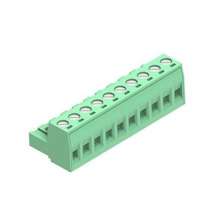 Molex Zásuvný blok Terminal, řada: 39530, rozteč: 5.08 mm, počet řad: 1, počet kontaktů: 10, orientace těla: