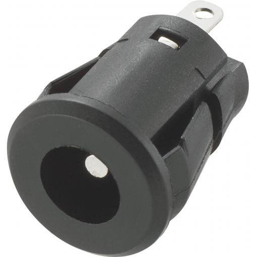 TRU COMPONENTS nízkonapěťový konektor zásuvka, vestavná vertikální 5.8 mm 2.5 mm 1 ks