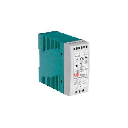 Trendnet Napájecí zdroj na lištu DIN TI, počet výstupů: 1 Napájecí zdroj 240V ac 2.5 A St. 24V 60 W