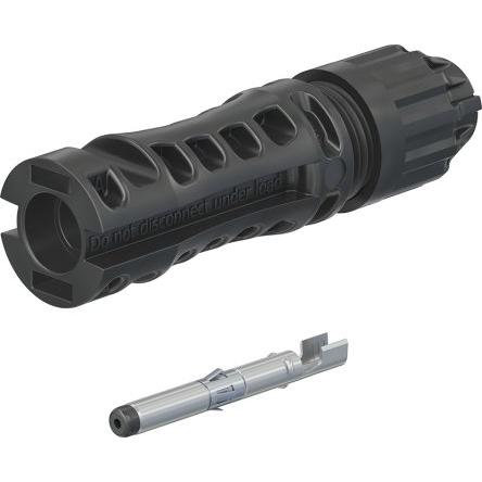 Staubli Solární konektor, řada: MC4-Evo 2 Vnější Montáž do panelu Přípojka 39A Krimpovací kabel CSA 2.5mm², 1500V