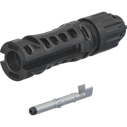 Staubli Solární konektor, řada: MC4-Evo 2 Vnější Montáž do panelu Přípojka 45A Krimpovací kabel CSA 4mm², 1500V
