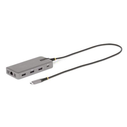 StarTech.com Dokovací stanice, Thunderbolt 3, počet zobrazení: 3, 4 k, video připojení: HDMI, Display Port, standard: