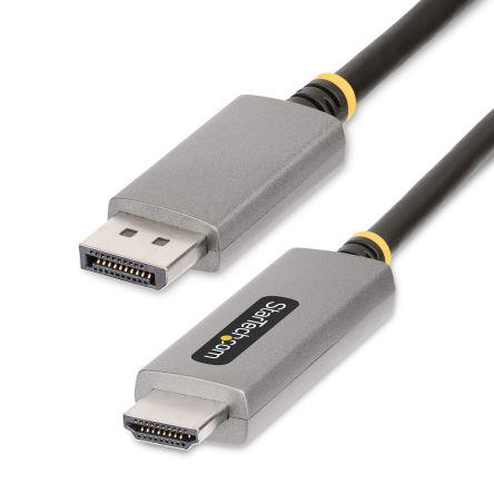 StarTech.com, A: Vnější Display Port, B: Vnější HDMI, Polyvinylchlorid Displej adaptérového kabelu 2 m