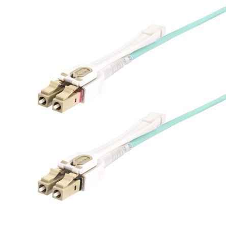 StarTech.com Optický kabel 125 μm 3 m Nízko dýmivý bezhalogenový plášť, Voda