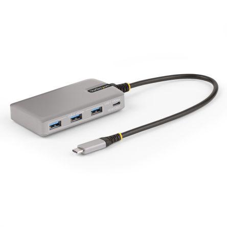 Rozbočovač USB HB31C3A1CDPPD3, standard: USB 3.2 USB, počet portů USB: 4 Hostitelský napájecí adaptér USB-C, Napájení